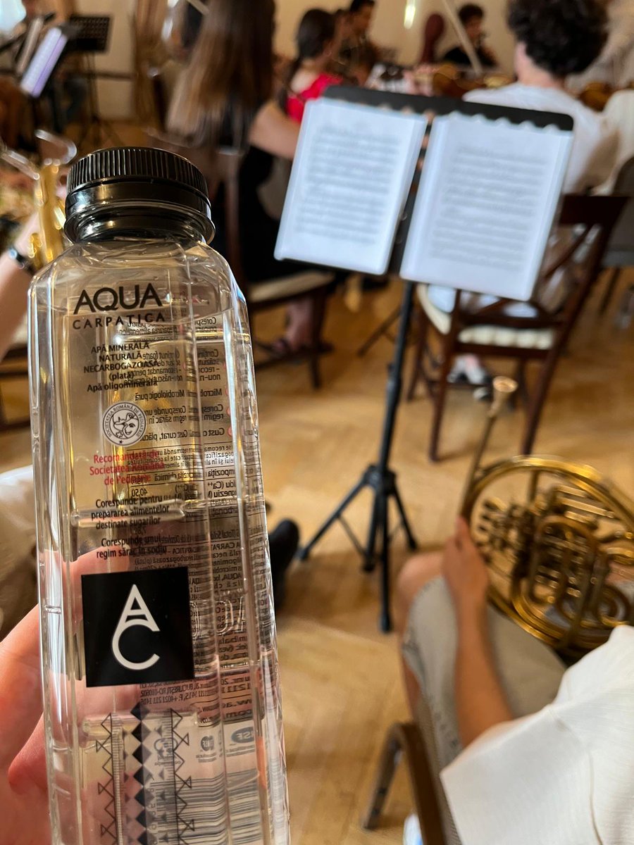 🎶 Două săptămâni de instruire, 30 de tineri muzicieni, 7 profesori și trei concerte: ediția 2025 a programului AdMusicam organizat de ICR la Palatul Mogoșoaia se apropie de final.
Vă așteptăm la concerte: icr.ro/pagini/doua-co…
💧Mulțumim AQUA Carpatica pentru hidratare!
