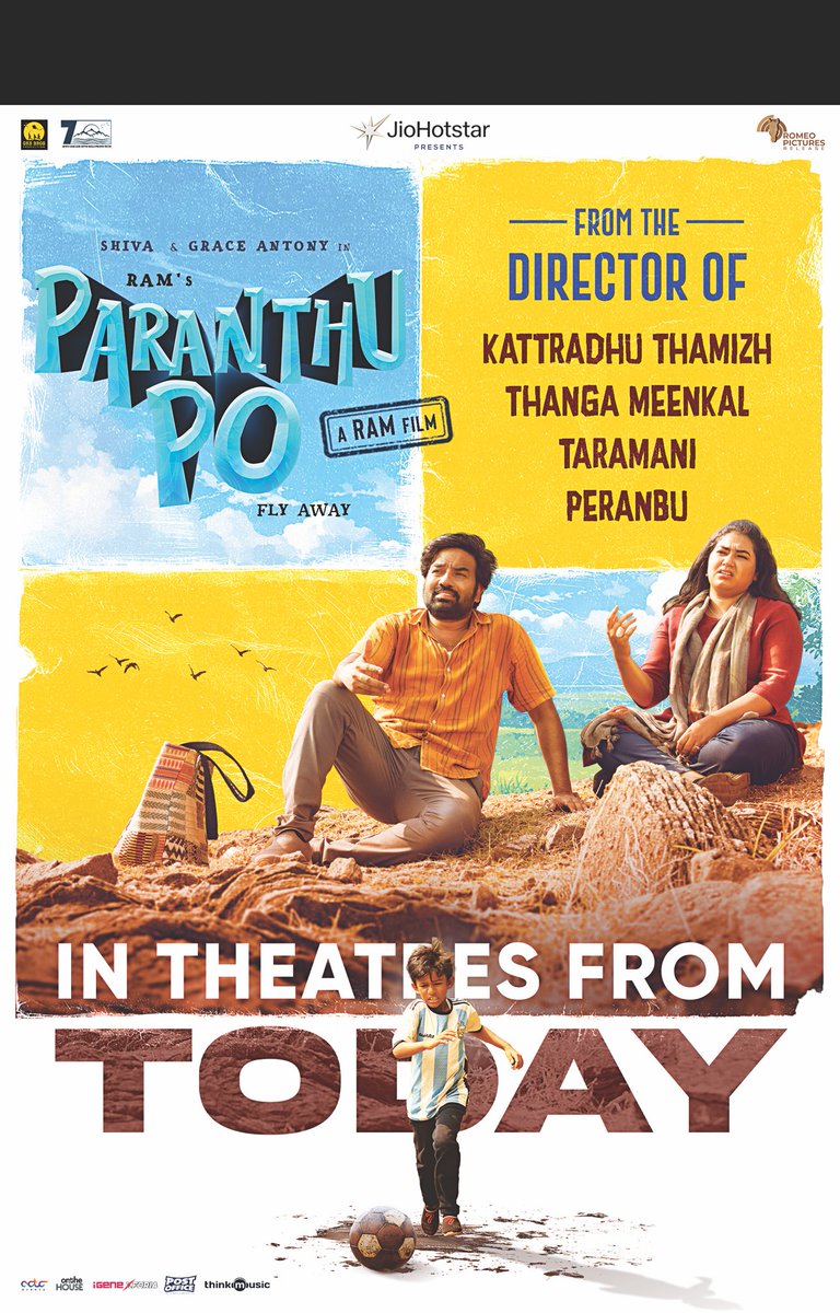 Anjali (@yoursanjali) on Twitter photo From soul to screen, #ParanthuPo in theatres now. Gratitude beyond words, Hope it touches you the way it touched me ❤️
#DirectorRam <a href="/actorshiva/">Shiva</a> #graceantony <a href="/AjuVarghesee/">Aju Varghese</a> <a href="/eka_dop/">Ekhambram DOP</a> <a href="/DhayaSandy/">Santhosh Dhayanithi</a> <a href="/madhankarky/">Madhan Karky</a> <a href="/edit_mathi/">Mathi Vs</a> <a href="/Romeopictures_/">Romeo Pictures</a> <a href="/JioHotstartam/">JioHotstar Tamil</a> <a href="/gksbroscompany/">gksbroscompany</a> From soul to screen, #ParanthuPo in theatres now. Gratitude beyond words, Hope it touches you the way it touched me ❤️
#DirectorRam <a href="/actorshiva/">Shiva</a> #graceantony <a href="/AjuVarghesee/">Aju Varghese</a> <a href="/eka_dop/">Ekhambram DOP</a> <a href="/DhayaSandy/">Santhosh Dhayanithi</a> <a href="/madhankarky/">Madhan Karky</a> <a href="/edit_mathi/">Mathi Vs</a> <a href="/Romeopictures_/">Romeo Pictures</a> <a href="/JioHotstartam/">JioHotstar Tamil</a> <a href="/gksbroscompany/">gksbroscompany</a>