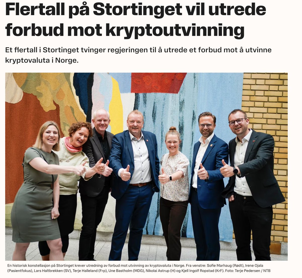 Sveinung Rotevatn tweet media