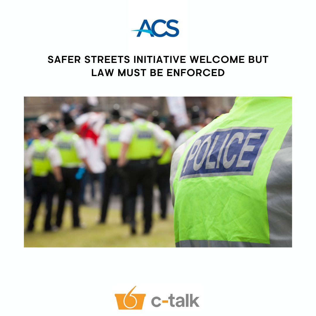 NEWS 📰

<a href="/ACS_LocalShops/">ACS</a> has welcomed the Home Secretary’s Safer Streets Initiative on town centre crime and anti-social behaviour, calling for meaningful action to tackle retail crime, anti-social behaviour and rogue traders.

The  Safer Streets Summer Blitz, launched today as