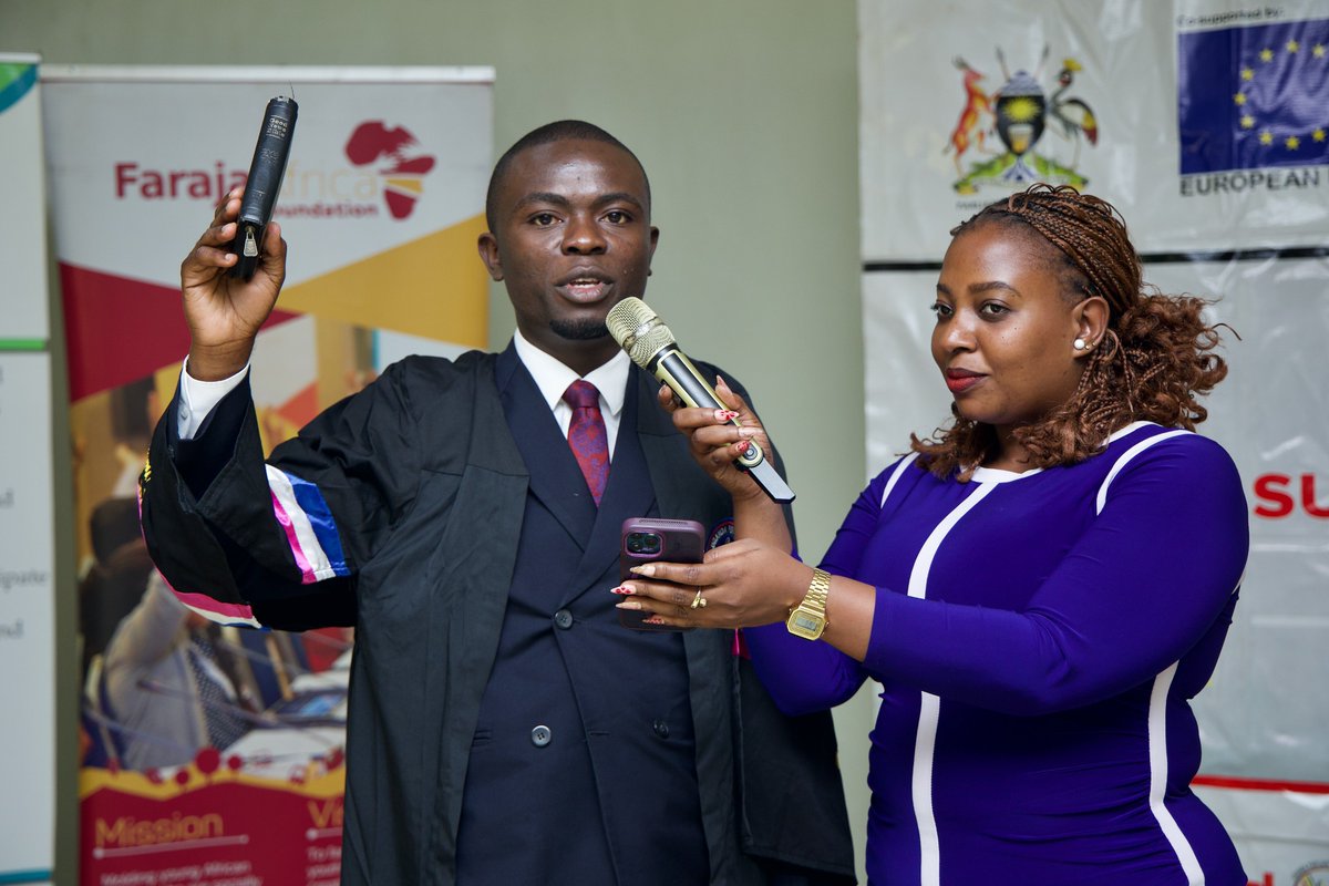 FarajaAfricaFdn's tweet photo. Rt. Hon. Ahuura Ivan has been officially elected as the Speaker of the Rwenzori Sub-National Youth Parliament.

We look forward to his leadership as the Parliament  tackles key issues affecting youth across the Rwenzori sub-region. #YouthParliamentUG https://t.co/V4PlXKfX9r