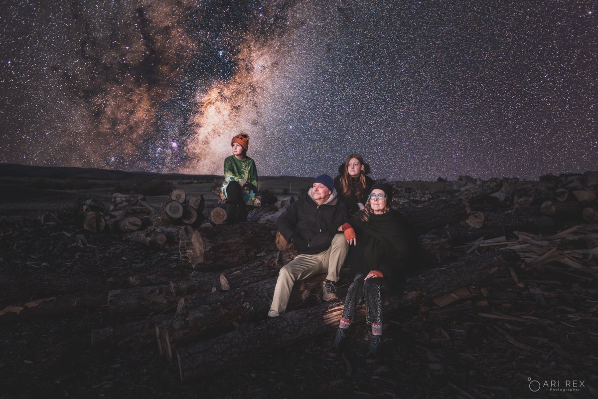Moments like these… grounded on Earth, in awe of the universe.