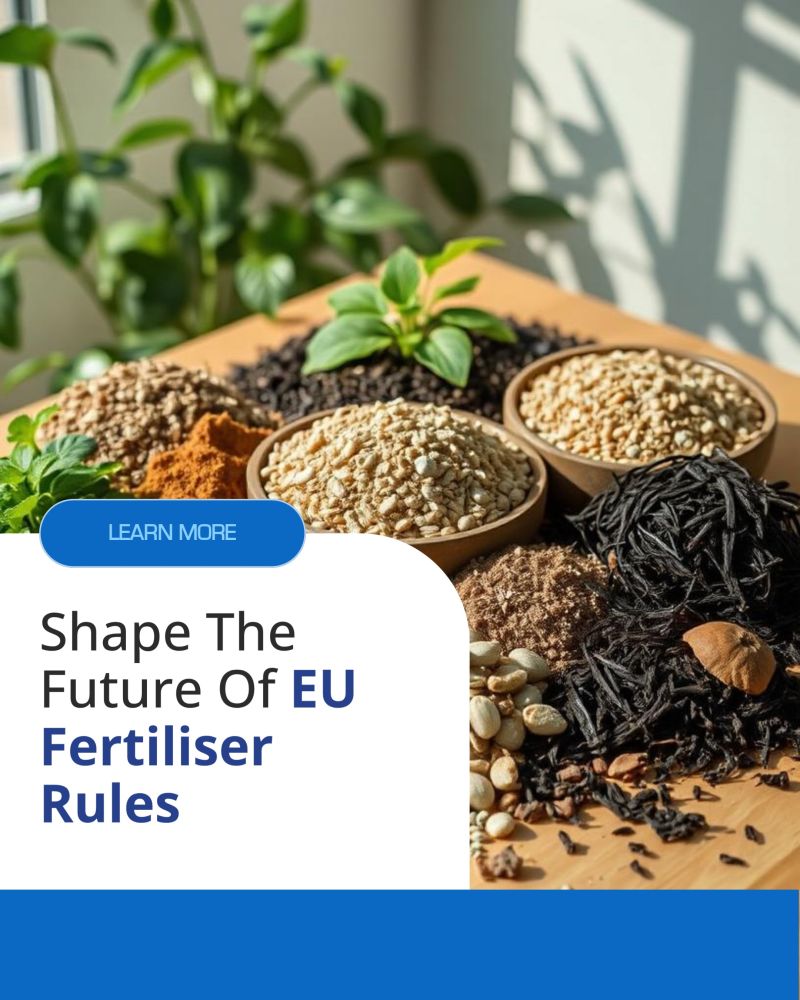 📢 The European Commission wants your input on the future of EU fertiliser regulations!

Share your views via:
• Call for Evidence
• Public Consultation (all EU languages)
Your expertise will help shape effective, sustainable policies.

✍ Get involved: ec.europa.eu/info/law/bette…