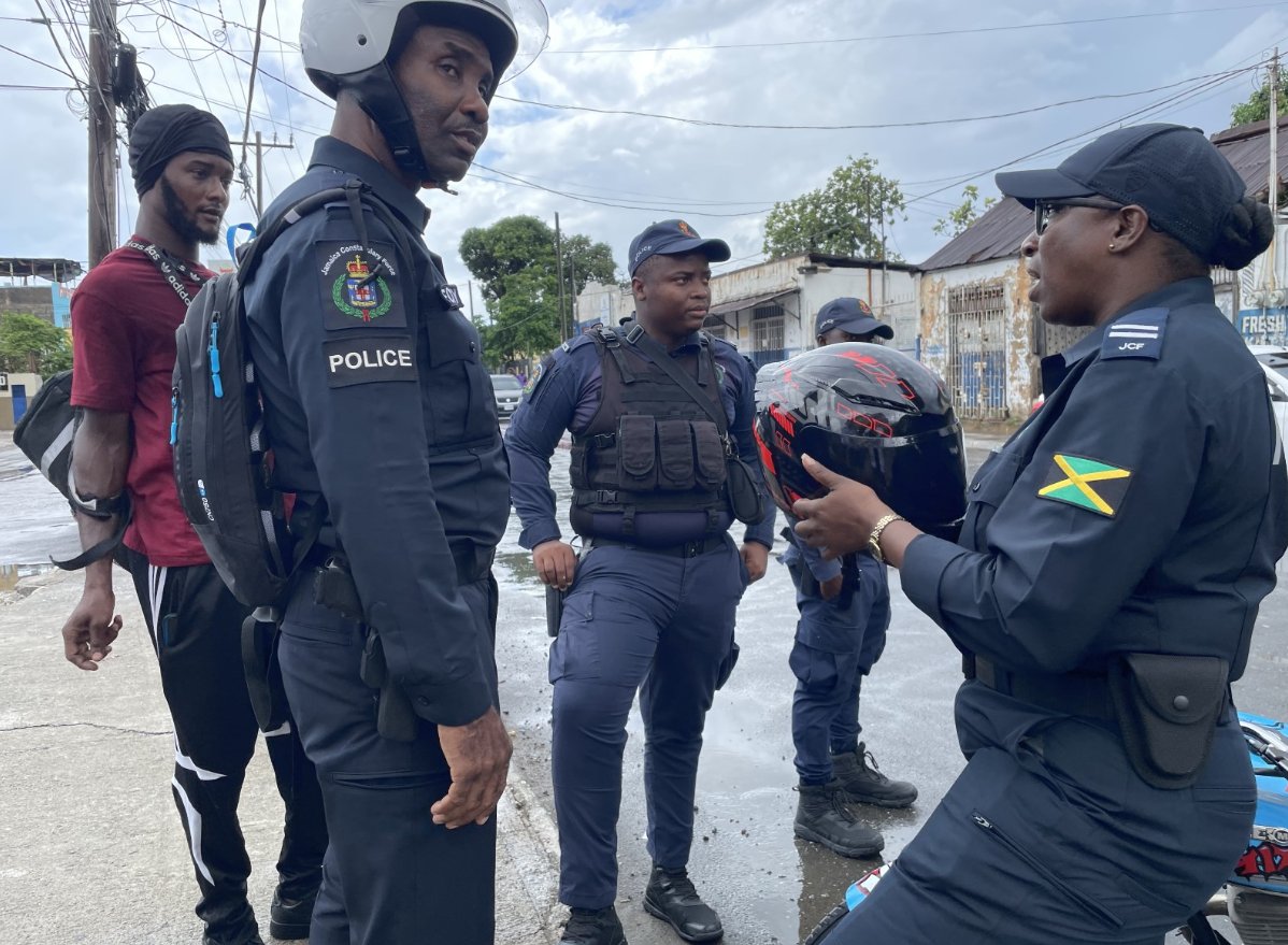 Global Road Safety Partnership (@grspartnership) on Twitter photo GRSP has partnered w/ <a href="/JamaicaConstab/">Jamaica Constabulary Force</a> on a programme designed to improve motorcycle helmet-wearing across Jamaica. We had the opportunity to witness first-hand the current challenges & explore opportunities to improve the use of safe, standard-approved helmets. #GRSPRoadPolicing GRSP has partnered w/ <a href="/JamaicaConstab/">Jamaica Constabulary Force</a> on a programme designed to improve motorcycle helmet-wearing across Jamaica. We had the opportunity to witness first-hand the current challenges & explore opportunities to improve the use of safe, standard-approved helmets. #GRSPRoadPolicing