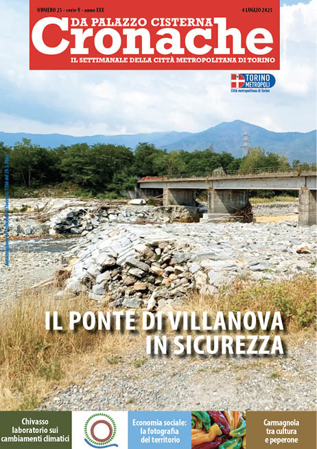 Città MetroTorino (@cittametroto) on Twitter photo È online #Cronache: ponte di Villanova in sicurezza; Chivasso laboratorio sui cambiamenti climatici; Economia sociale: la fotografia del territorio; <a href="/Carmagnola_2011/">Città di Carmagnola</a> tra cultura e peperone; <a href="/Lunathica_/">Lunathica</a> ; Corriera per la Toma Usseglio; <a href="/ToScienza/">ToScienza</a> 👉 cittametropolitana.torino.it/ufstampa/crona… È online #Cronache: ponte di Villanova in sicurezza; Chivasso laboratorio sui cambiamenti climatici; Economia sociale: la fotografia del territorio; <a href="/Carmagnola_2011/">Città di Carmagnola</a> tra cultura e peperone; <a href="/Lunathica_/">Lunathica</a> ; Corriera per la Toma Usseglio; <a href="/ToScienza/">ToScienza</a> 👉 cittametropolitana.torino.it/ufstampa/crona…