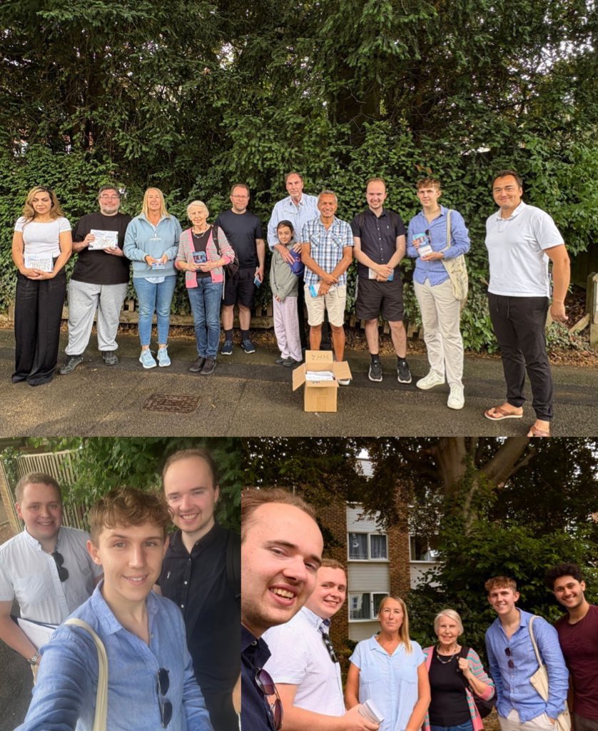 CroydonYCs's tweet image. This week across South Croydon YCs enjoyed joining our three local Conservative Councillors canvassing local residents! 🌳
Be sure to join us at future sessions and upcoming socials. 💙
@CroydonTories