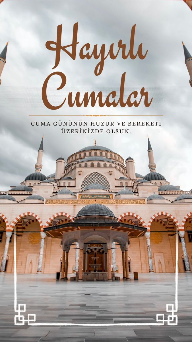 Hayırlı Cumalar.. 🙏🏻