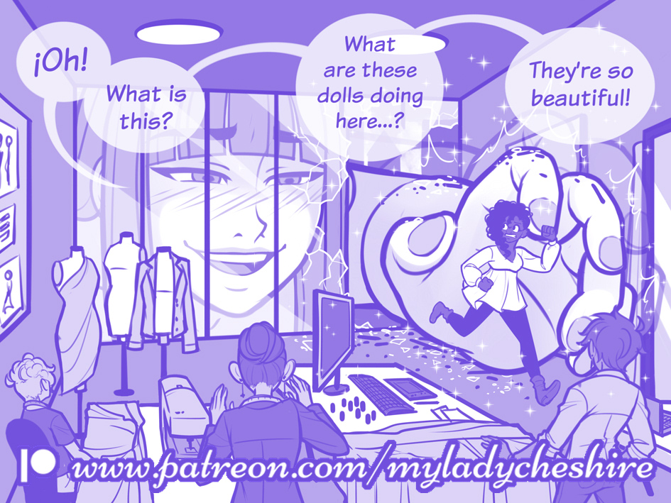 Would you run away, or would you let the big girl play with you...? ♥

Pledge to my FemCookie or Cookie Plate tiers over Patreon ♥ patreon.com/myladycheshire

#sizetwitter #giantess #gts #giantwoman