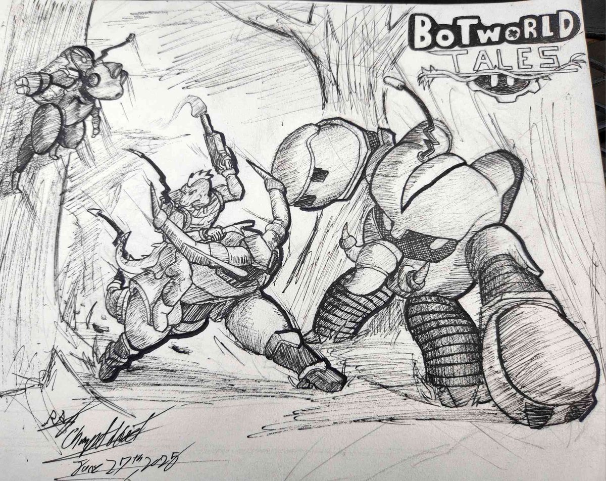 Today is #FridayFanArt and we have selected the winner for this week's Botworld Adventure Fan Art Event. Congratulations to ChompAddict for this wonderful work of art. This talented Botmaster will be taking 150 Gems as a reward. #BotworldAdventure #BotworldAdventureArt #rpg