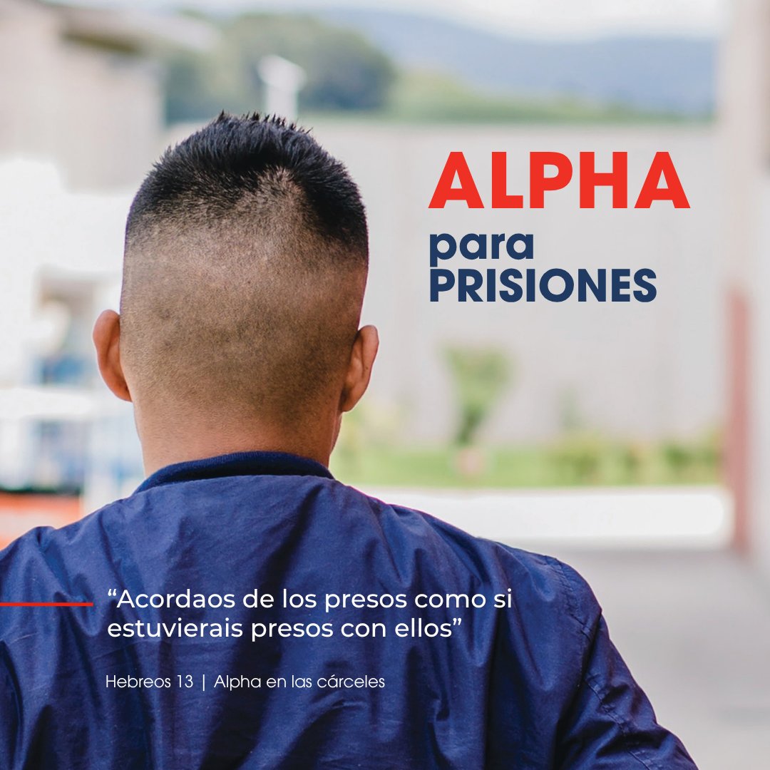 AlphaSpain's tweet image. Alpha ofrece en prisión un espacio para reflexionar sobre el sentido de la vida, compartir preguntas, sentirse escuchado y descubrir el valor de la fe.
ihelp.org.es/causa/alpha-en…
Para los internos, es un camino de reconciliación, esperanza y una verdadera segunda oportunidad.