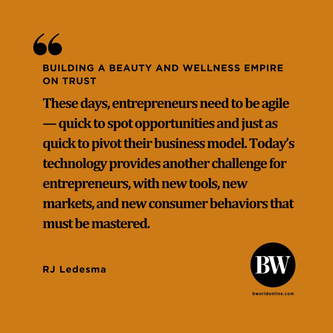 OPINION | Building a beauty and wellness empire on trust
By RJ Ledesma

Read: zurl.co/2R40k