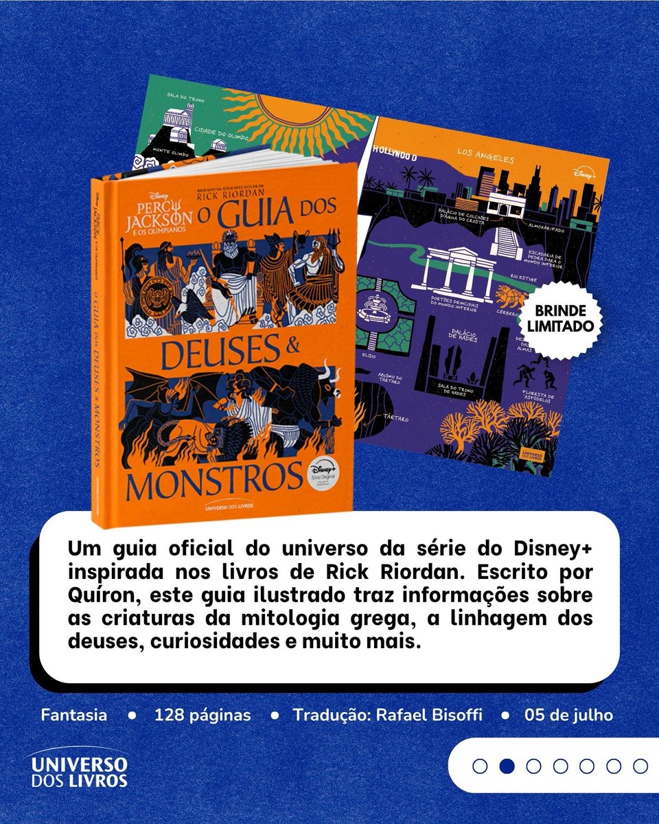 oraculosemideus's tweet image. O livro "O Guia dos Deuses & Monstros", derivado da série de Percy Jackson, já está DISPONÍVEL! ✅
Com:
- Capa dura
- Ilustrações
- Brinde (pôster)
➡️🛒 amzn.to/3IdnUH0
➡️🛒
➡️🛒