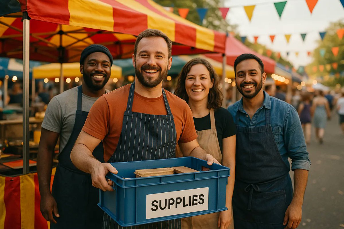 SpaceCentreLtd's tweet image. 🎪 Planning a summer food fest or market stall?

Smart event storage means less stress, more success. From stock to banners—organise, protect &amp;amp; access with ease. 

Read more here👉 bit.ly/3I9Cq2v

#EventStorage #SouthseaFoodFestival #SmallBusinessTips