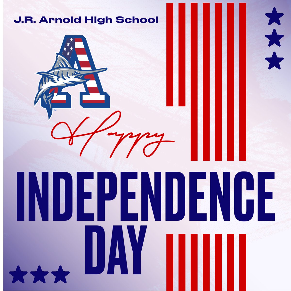 Wishing our Marlin Community a Happy Independence Day! Happy Birthday to the USA! #GoMarlins