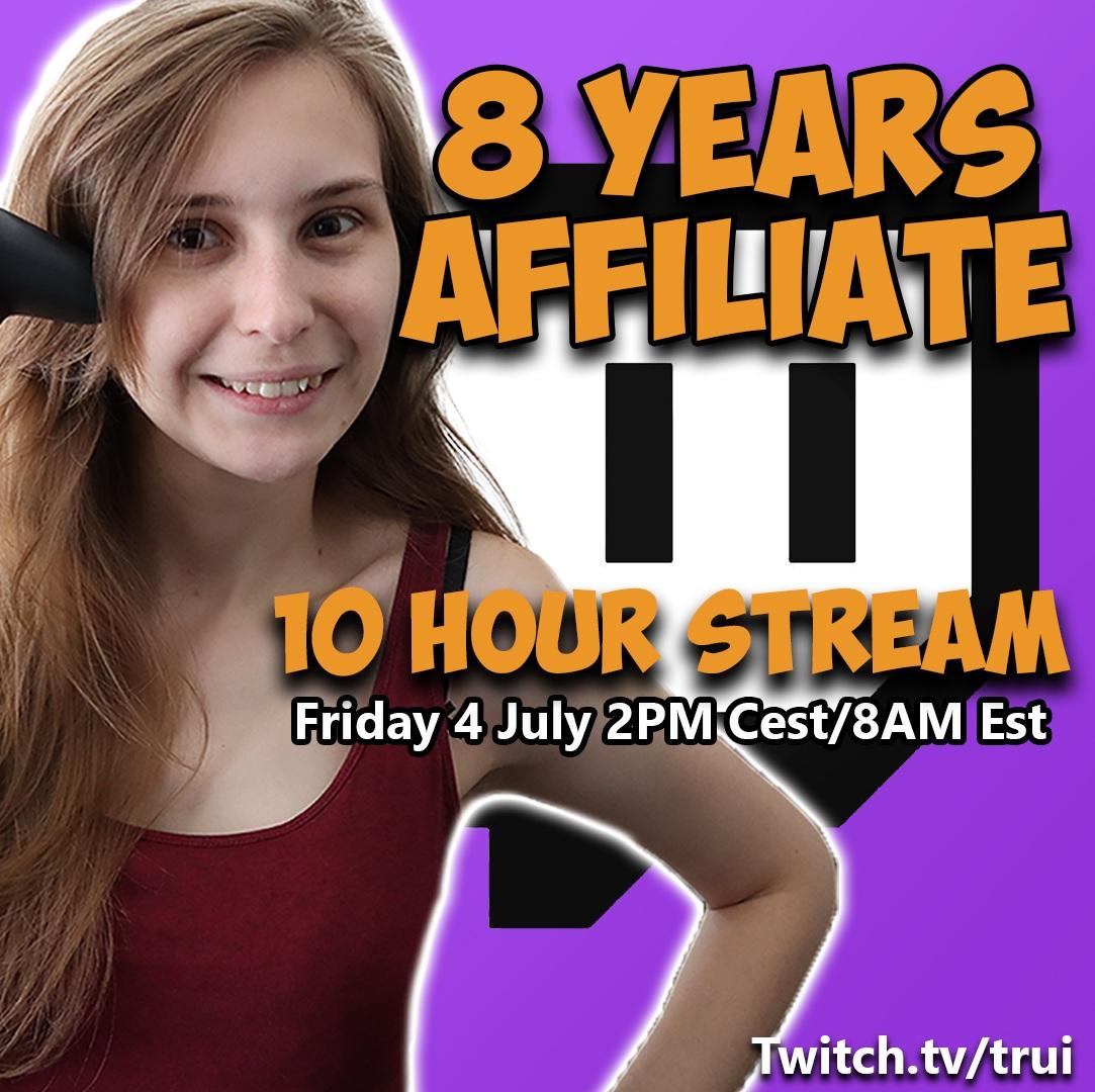 10 hour stream starting in 3 hours