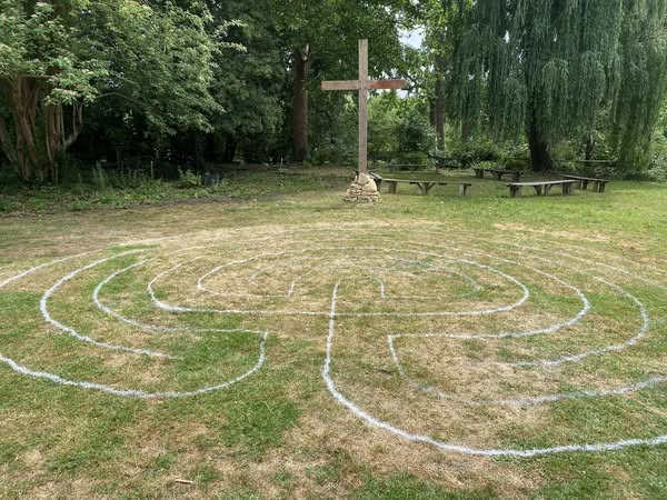 This week’s forest church at 3pm this Sunday is all about bees!
Join us for a flower treasure hunt, making bees to take home and building a labyrinth to fly them through during the Summer.
We will also be picking the blackcurrants Forest Church planted in the spring - exciting!