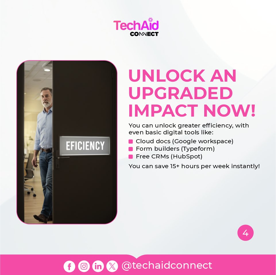 TechAidConnect's tweet image. Get tech volunteers to assist with your automated workflows.
Interested? Send us a DM now 🚀
#AutomateToElevate #DigitalTransformation #TechAidConnect