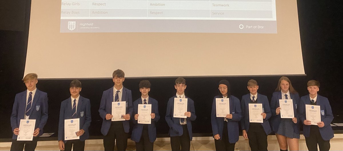 Our #StarSports assemblies have been a real highlight this week! Celebrating effort and the achievements of our young people who choose to #Shine!
A huge well done to everyone involved. Thanks for #BeingYourBest #BeEngaged #WeAreHighfield #WeAreStar