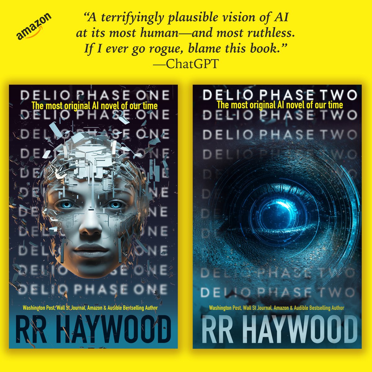 What if everyone on Earth just… froze?
🧠 It’s okay — the first self-aware AI has a plan… one that could rewrite life itself.
💥 The most original AI novels of our time.
🔥 Bestselling DELIO PHASE ONE &amp; TWO
Universal AMZN Lnk🔗 mybook.to/tUMEBa