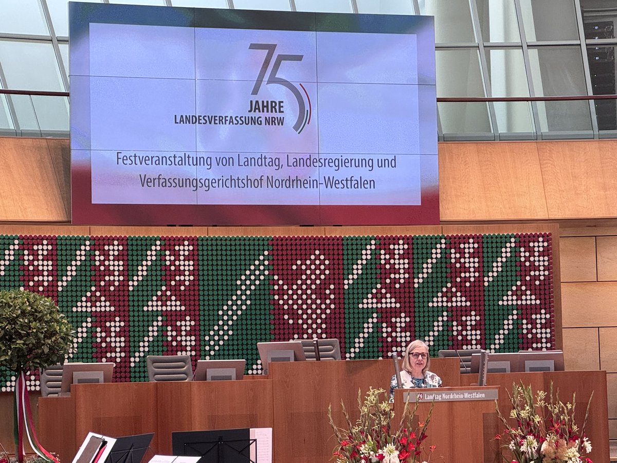 Die Landesverfassung NRW wird 75.