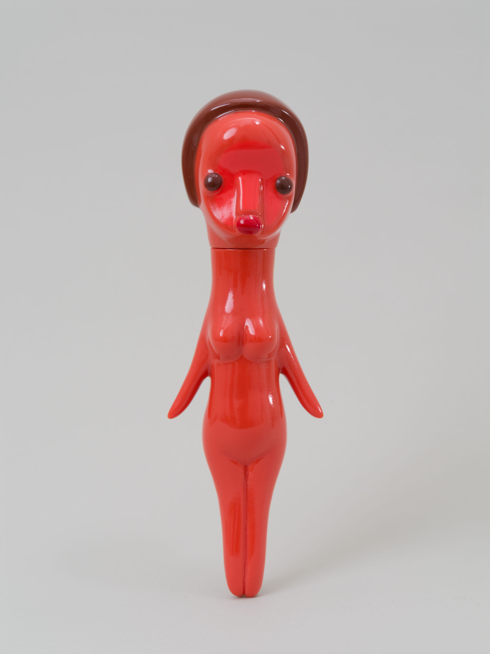 加藤泉 ソフビ 「女の子」 石見美術館　限定カラー　希少 加藤泉 ソフビ 「女の子」 石見美術館 限定カラー 希少