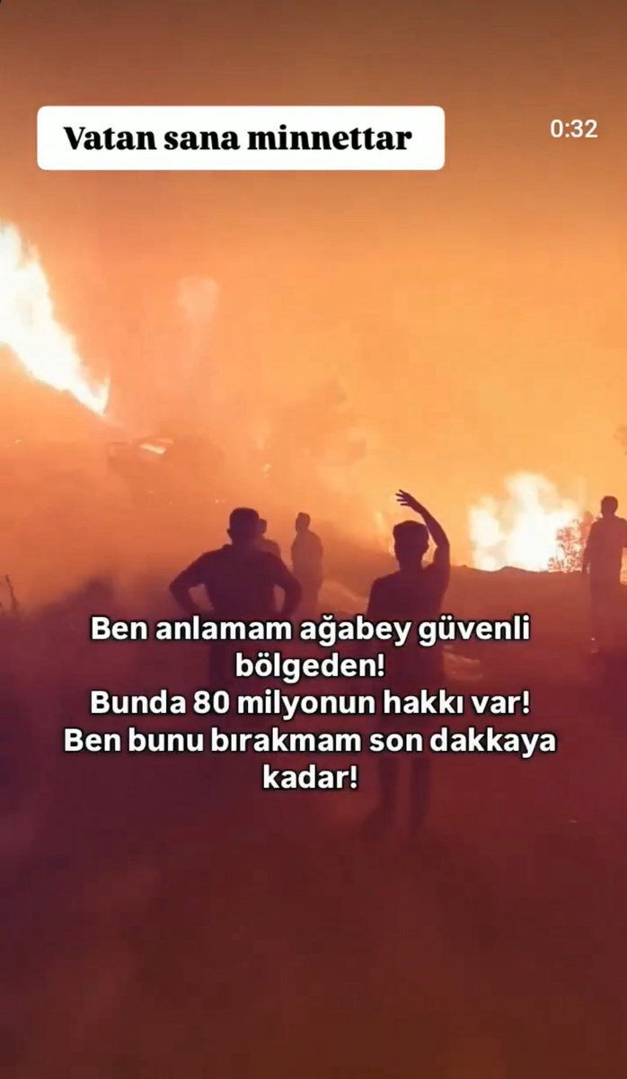 Yaktın canımızı, sen de bizi yaktın.