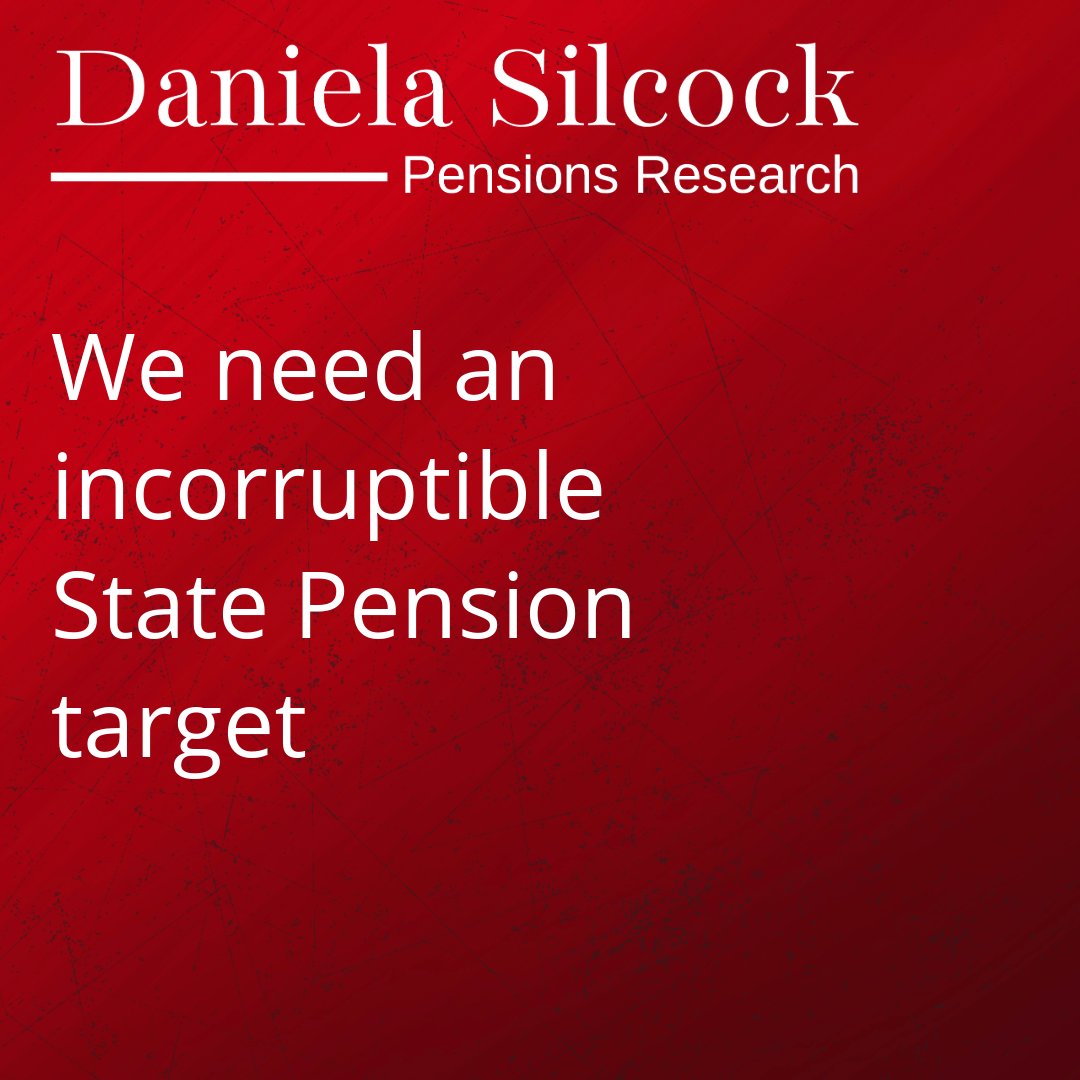 Today's pensions goth explores the risks of setting a State Pension target without clear, consistent measures, and how statistical choices can distort pension adequacy. pensionsresearch.co.uk/we-need-an-inc…