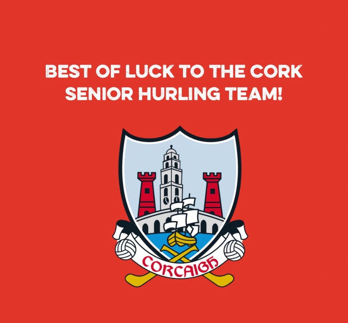 HydeWhiskey's tweet photo. UP CORK! Best of luck to the Cork Senior Hurling Team in the All Ireland Semifinal against Dublin this Saturday 5th July in Croke Park.
Rebels Abú! #upcork https://t.co/eMeRvGAUE1