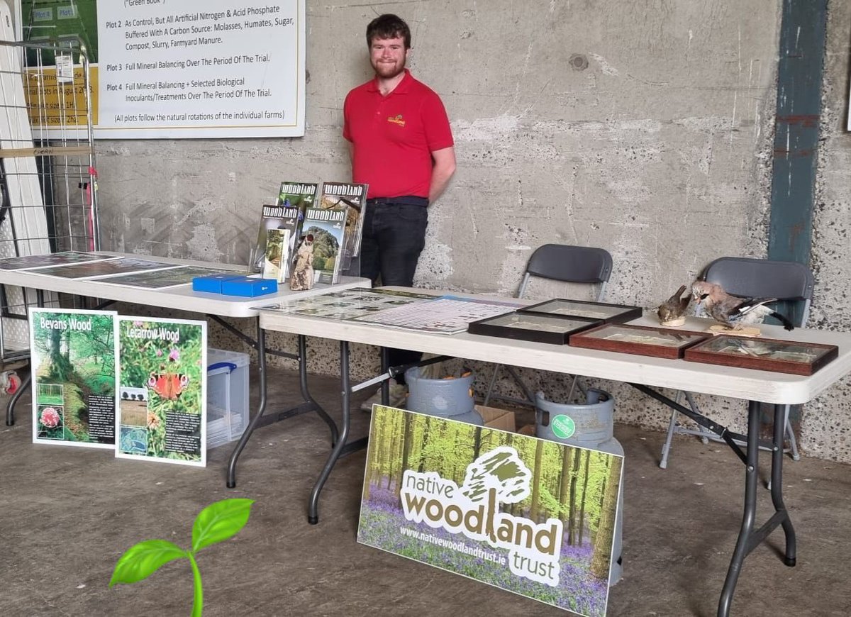 Find us at <a href="/BaseIreland/">Base Ireland</a> Soil Dependence Open Day in Maynooth today💡🌳👨‍🌾 #SoilHealth #Farming #HealthyFoodProduction #NatureConservation