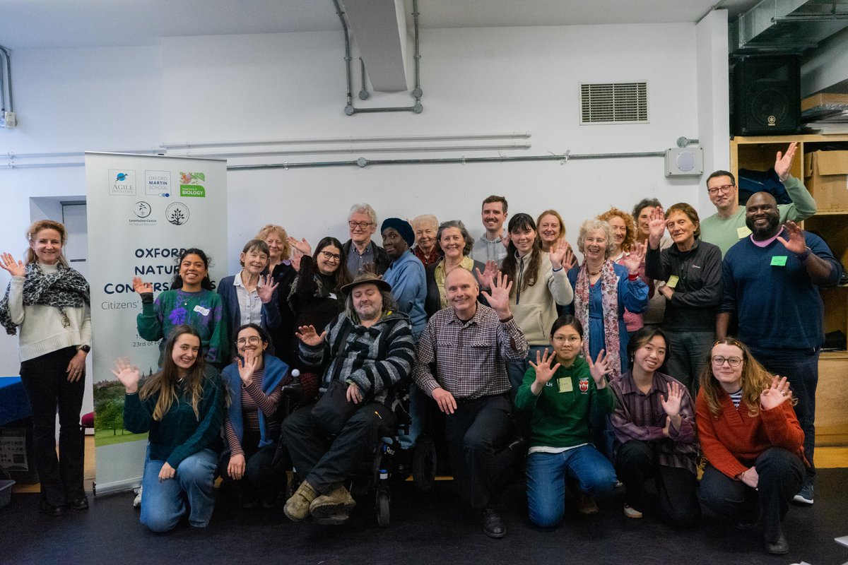 How can we make cities a place where people and nature thrive together?

Melissa Felipe Cadillo explains how a recent Citizens’ Jury created a collective vision for Oxford’s environmental future 👇
bit.ly/4evNDqd