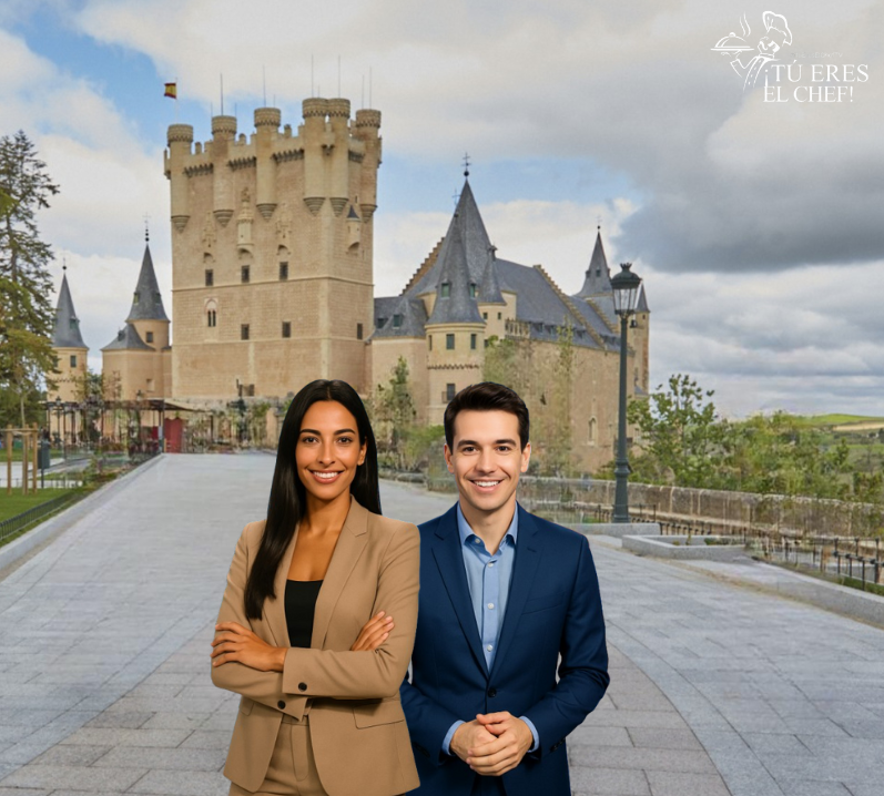 TuEresElChefTV's tweet photo. ✈️Hoy saldremos de nuestro plató para realizar la primera prueba por equipos en exteriores. En esta ocasión visitaremos el Alcázar de Segovia.
¿Estarán los aspirantes preparados para trabajar en equipo?🔥
#Chef2 https://t.co/3VNMC0kNuz
