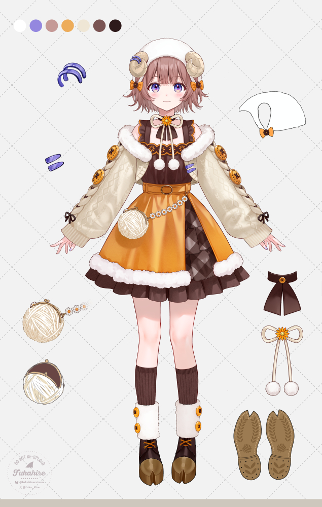 fuka_hire's tweet image. VEE所属Vtuberマル・ナナモナ(@nanamona_mr)さんの新モデル制作&お誕生日グッズのイラストを担当させていただきました!
よろしくお願いいたします✨️