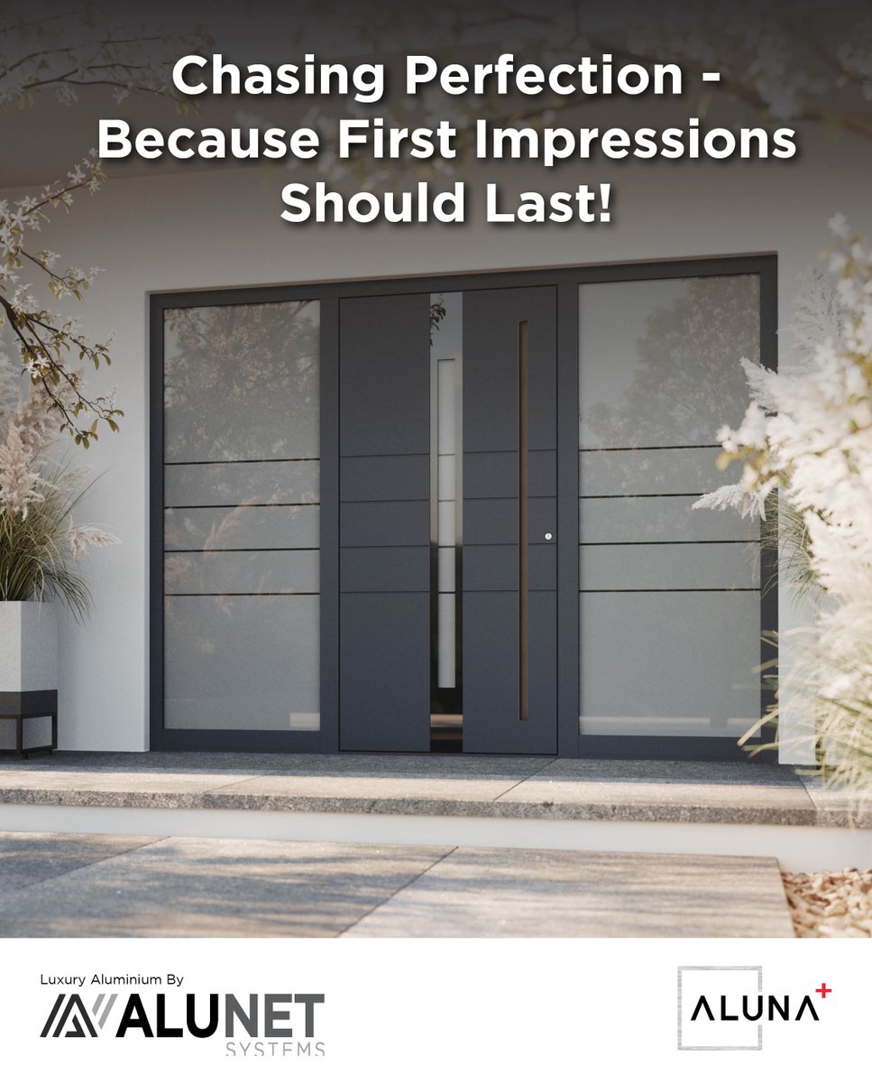Aluna+ Entrance Doors, Designed to Impress, Engineered to Perform
Because first impressions should last.

Deliver more than just a door, deliver a lasting impression.
📧 info@alunetsystems.co.uk | 📞 01924 350 110
#AlunaPlus #AlunetSystems #EntranceDoors #SmartSecurity