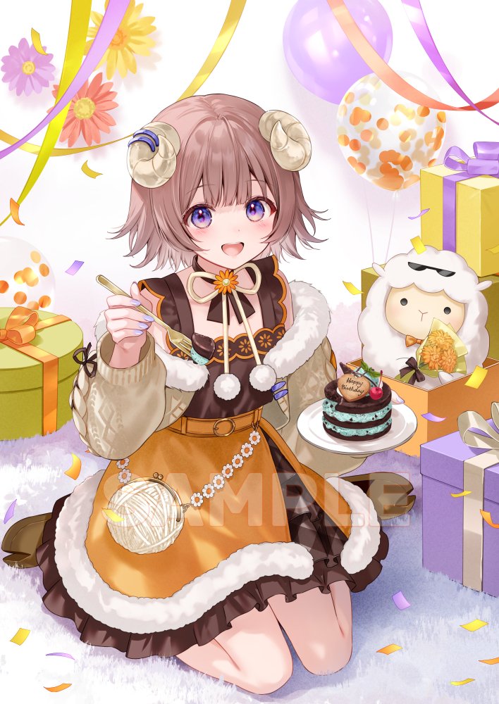 fuka_hire's tweet image. VEE所属Vtuberマル・ナナモナ(@nanamona_mr)さんの新モデル制作&お誕生日グッズのイラストを担当させていただきました!
よろしくお願いいたします✨️