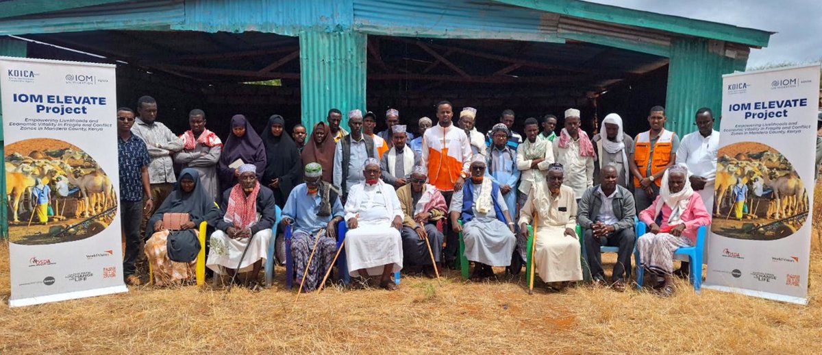 IOM Kenya (@iomkenya) on Twitter photo IOM & <a href="/WorldVisionKE/">World Vision Kenya</a> held a 2-day Community-led Total Sanitation session in Mandera to promote hygiene, sanitation, sustainability, and accountability + train beneficiaries on how to utilize community response & feedback mechanisms. Thank you #KOICA. #ELEVATE IOM & <a href="/WorldVisionKE/">World Vision Kenya</a> held a 2-day Community-led Total Sanitation session in Mandera to promote hygiene, sanitation, sustainability, and accountability + train beneficiaries on how to utilize community response & feedback mechanisms. Thank you #KOICA. #ELEVATE