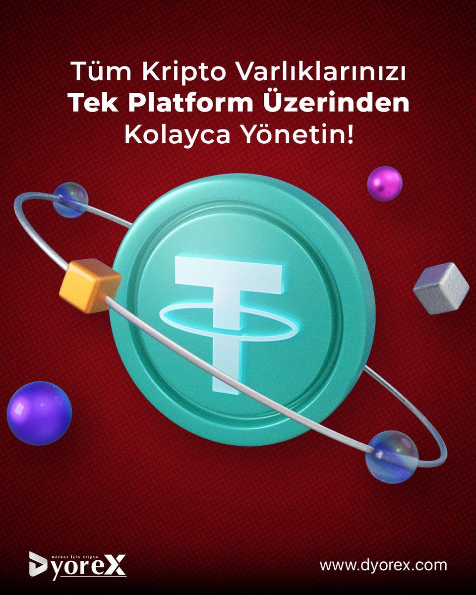 Tüm Kripto Varlıklarınızı Tek Platform Üzerinden Kolayca Yönetin! 📲

#dyorex #kripto #borsa #yatırım