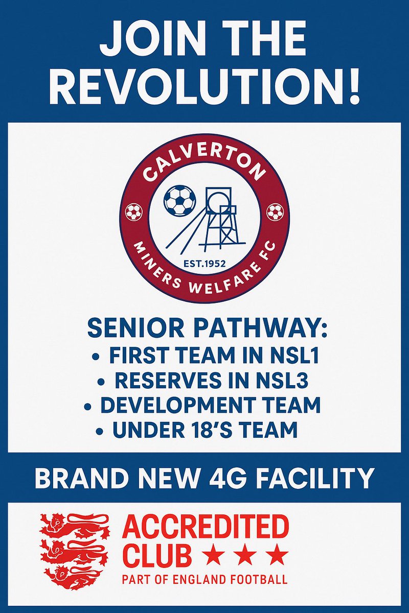 Looking for additions aged 16-21 for our under 23s side.  Ideally players with the desire to push on into the senior sides.

Get in touch for info