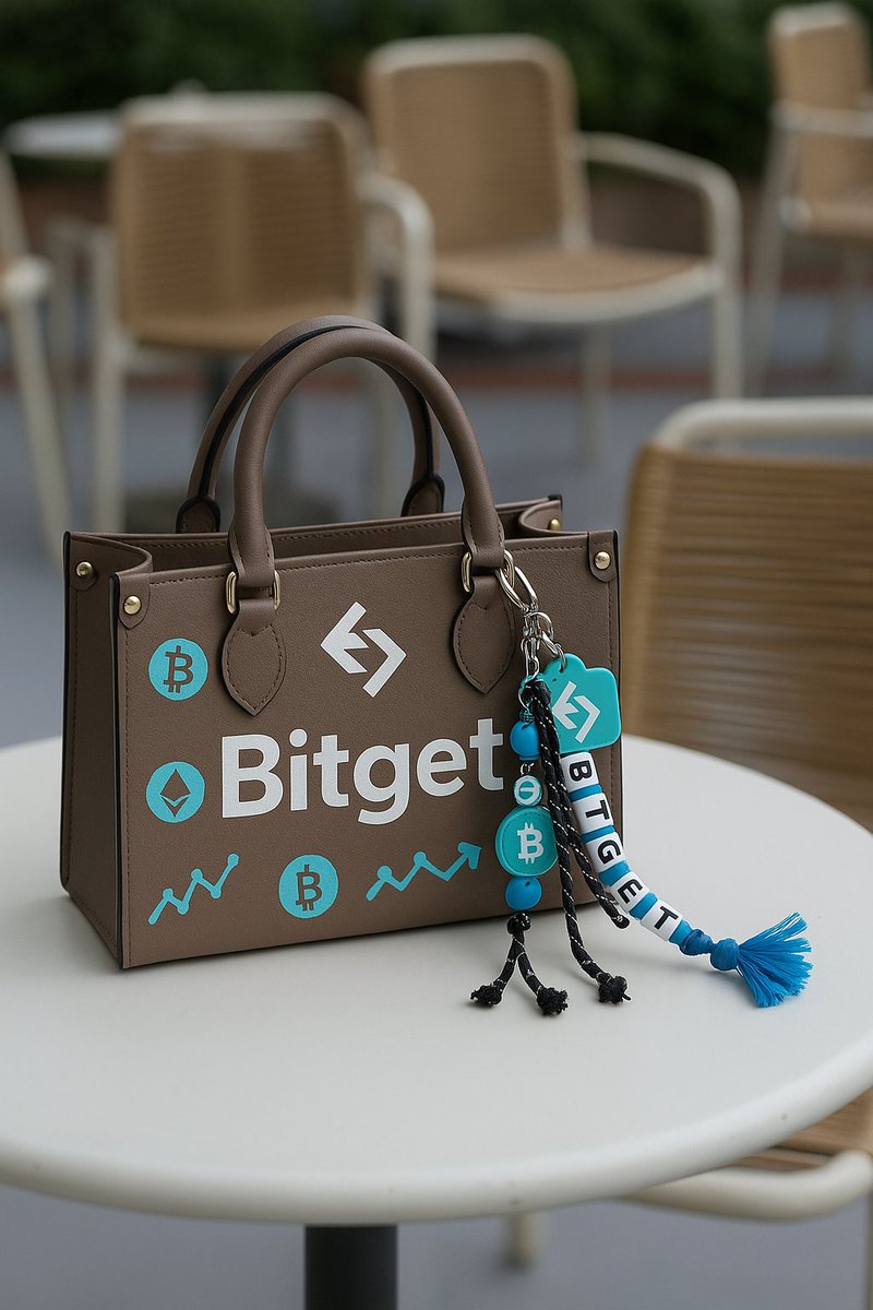 Paidemundo's tweet image. Just in: the Bitget Special Lady Handbag created by AI – crypto meets class. 💼✨
Carry your coins in style with this exclusive Bitget merch. Limited, elegant, and made for the bold. #Bitget #CryptoFashion #Web3Style 
#BitgetBuilderCreator