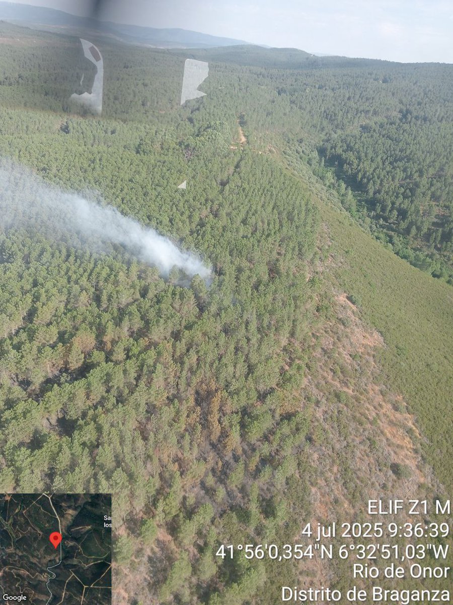 Naturaleza Castilla y León (@naturalezacyl) on Twitter photo Actuamos en #IIFF en #Portugal muy próximo a #Zamora. Movilizados medios #INFOCAL <a href="/jcyl/">Junta de Castilla y León</a> y <a href="/mitecogob/">Transición Ecológica y Reto Demográfico</a> por peligrosidad que entraña: zona arbolada de difícil acceso y previsión de rachas de viento dirección Este a partir de 13 hrs.
Imagen de llegada #ELIF Z1 servicios.jcyl.es/incyl/incyl Actuamos en #IIFF en #Portugal muy próximo a #Zamora. Movilizados medios #INFOCAL <a href="/jcyl/">Junta de Castilla y León</a> y <a href="/mitecogob/">Transición Ecológica y Reto Demográfico</a> por peligrosidad que entraña: zona arbolada de difícil acceso y previsión de rachas de viento dirección Este a partir de 13 hrs.
Imagen de llegada #ELIF Z1 servicios.jcyl.es/incyl/incyl