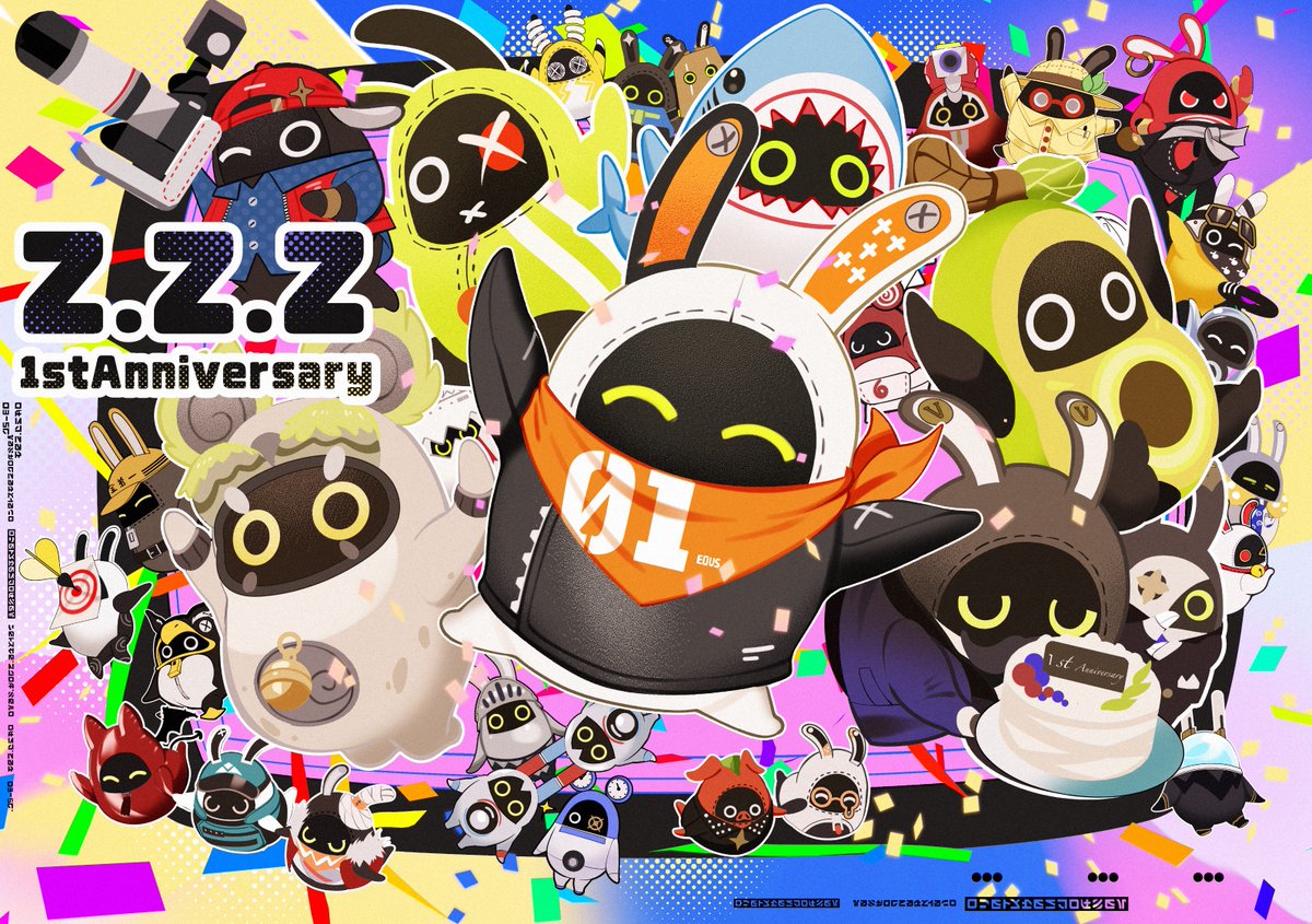 Happy Birthday !!🎂

 #ZenlessZoneZero #ゼンゼロ1周年  #ZZZ