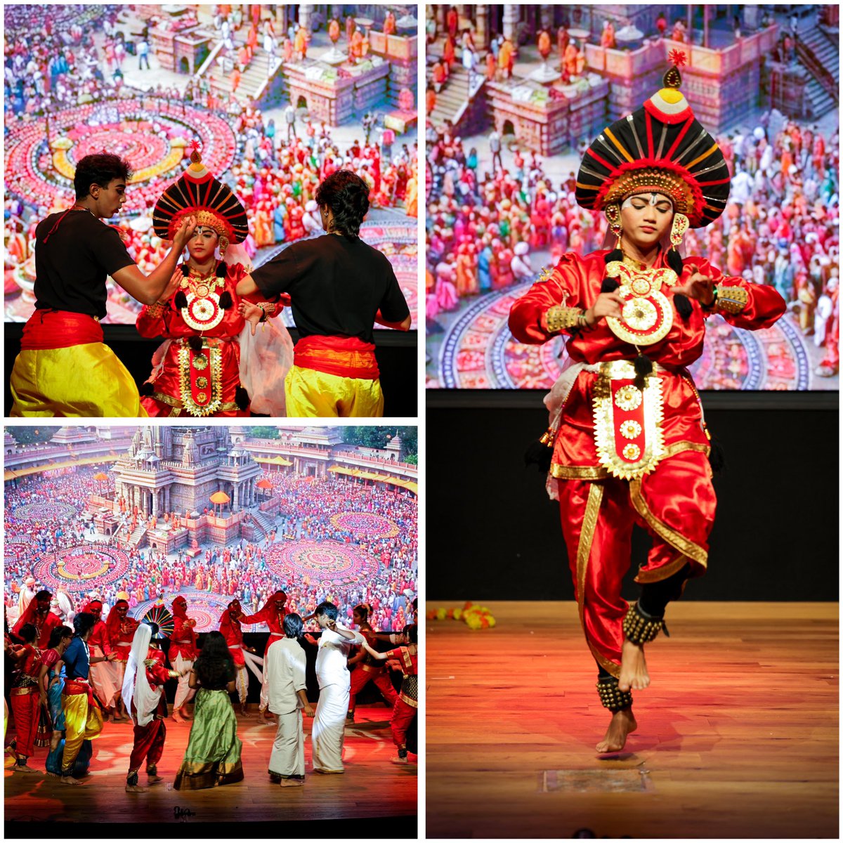 ChanakyaUni's tweet image. “Daive Manushya Rupena” – A Theatrical Reflection on the Mystical Mandalas by Engineering Students at Chanakya University

As part of Chanakya University’s pioneering approach to holistic and interdisciplinary education, students from the School of Engineering presented their…