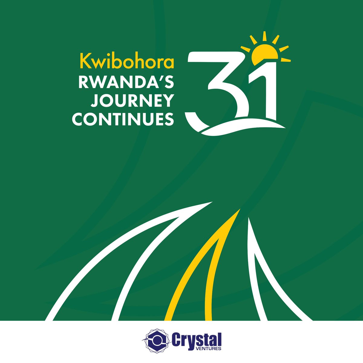 Happy Liberation Day! Today, we celebrate the strength of a people, the power of unity, and the hope that drives our nation forward. Here's to a brighter future for all.

#Kwibohora31 #CVLRwanda #RWOX