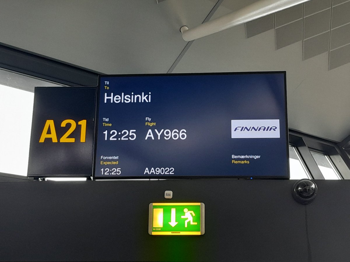 It is time for the annual trip to Finland🙂. Several Finnair flights cancelled today due to the strike but thankfully mine is not among those. Four games planned and it seems the first one has been moved to a ground rarely used for football.