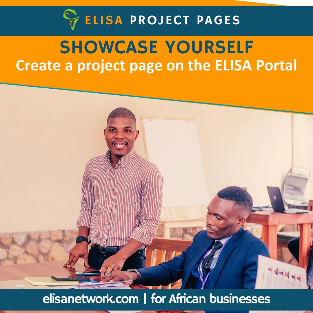 Project pages can serve as your primary website or as a link to showcase web resources you already have. Create your project page for no cost when you register on the #ELISA portal. To see some of the project pages on the ELISA portal, visit: elisanetwork.com/projects/