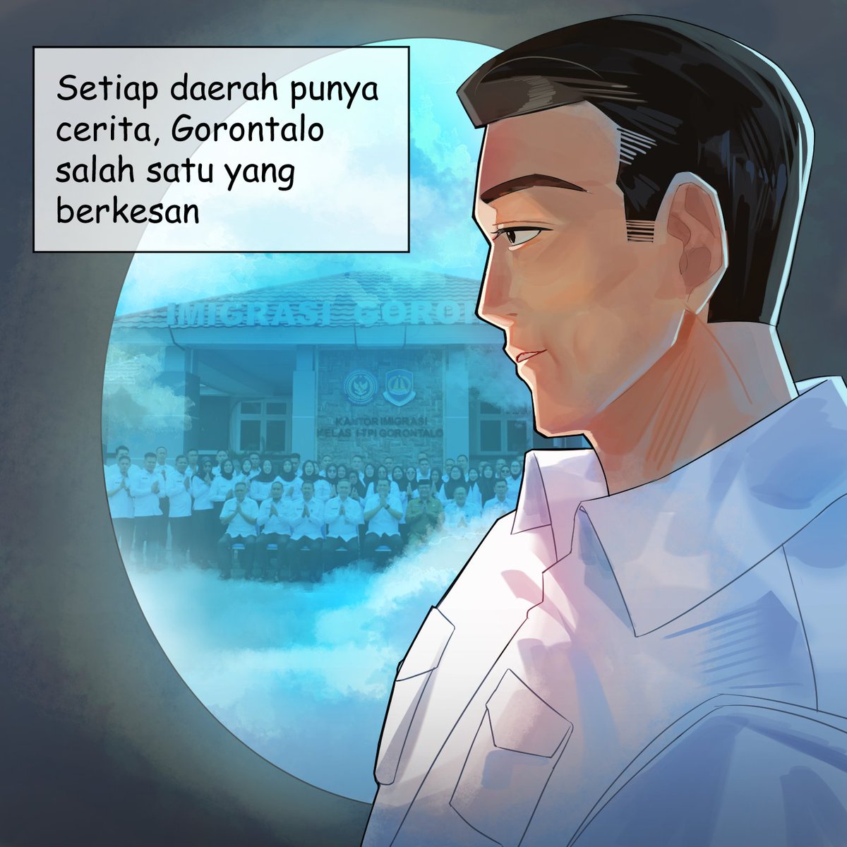 Imigrasi Gorontalo (@imigrasigtalo) on Twitter photo ✨ Karena setiap langkah pemimpin menyisakan jejak.
Lewat komik ini, kami abadikan kunjungan kerja Wamen Imipas <a href="/silmykarim/">Silmy Karim</a> di Kantor Imigrasi Gorontalo sebagai bagian dari catatan semangat perubahan dan dedikasi. Karena birokrasi juga bisa bercerita.
#KunkerWamen #KomikIlato ✨ Karena setiap langkah pemimpin menyisakan jejak.
Lewat komik ini, kami abadikan kunjungan kerja Wamen Imipas <a href="/silmykarim/">Silmy Karim</a> di Kantor Imigrasi Gorontalo sebagai bagian dari catatan semangat perubahan dan dedikasi. Karena birokrasi juga bisa bercerita.
#KunkerWamen #KomikIlato