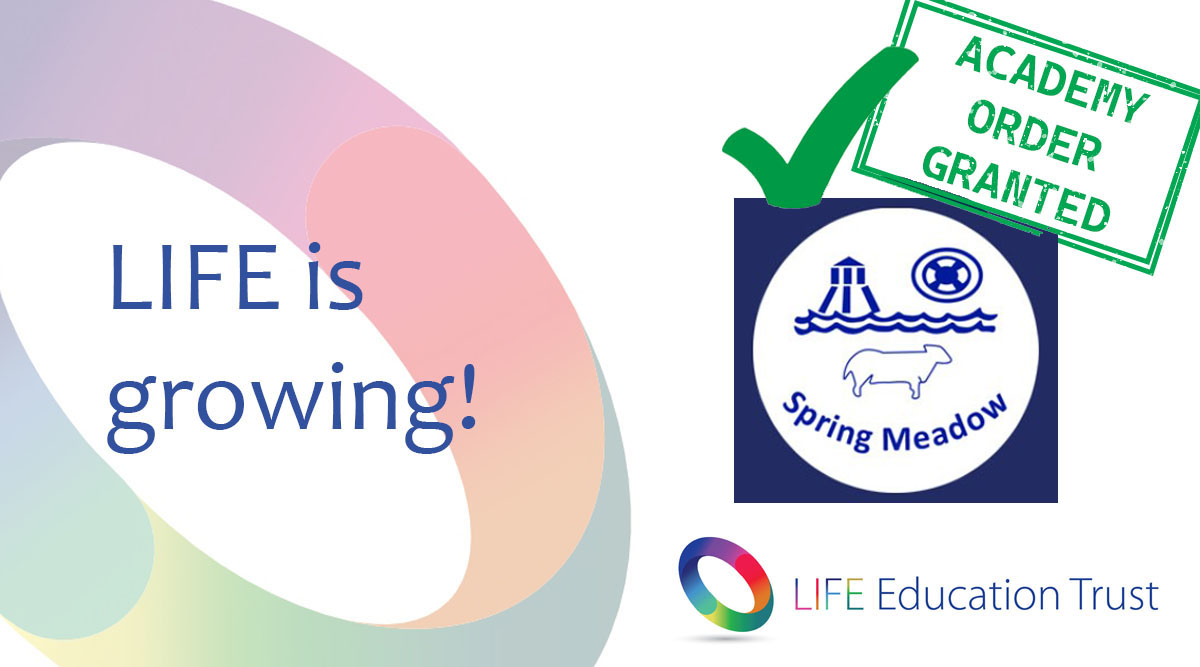 lifeedutrust's tweet image. We are delighted to announce the exciting news that the DfE have granted an Academy Order for Spring Meadow Primary School & Schoolhouse Nursery in Harwich this week with a view to them joining the Trust later in the year.
#multiacademytrust #education #schools #flouishing