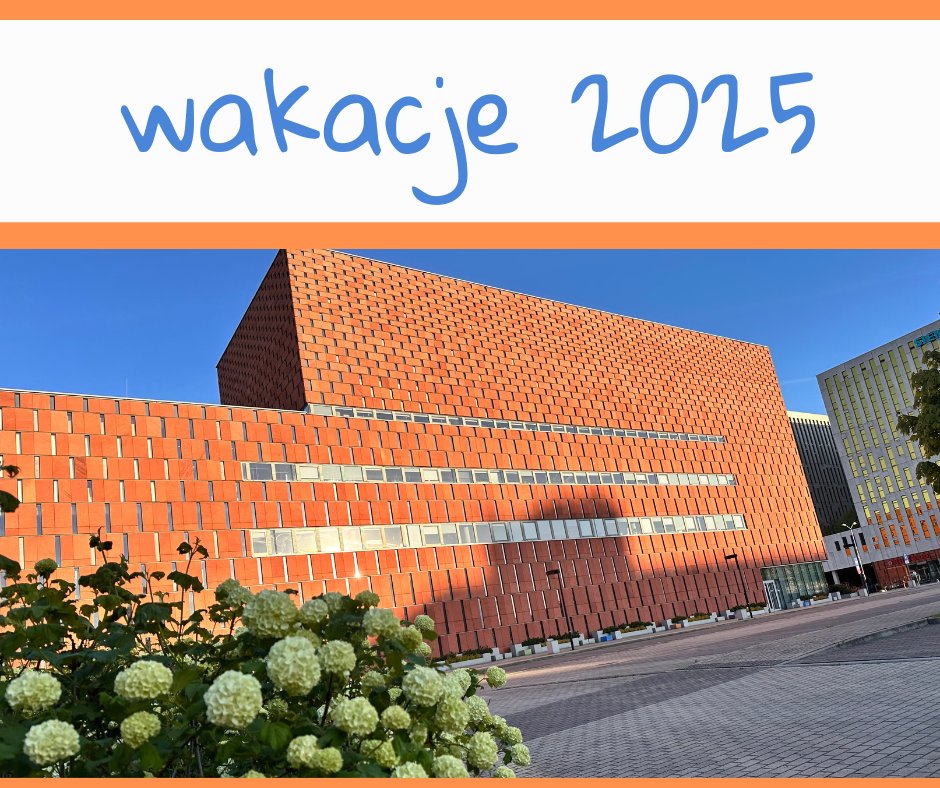CINiBA_'s tweet photo. Wakacyjne godziny otwarcia CINiB-y dostępne na stronie: https://t.co/RYr7colsao
_
#CINiBA #BibliotekaOtwarta #BibliotekaAkademicka #wakacje #summerholidays #Katowice https://t.co/3ystk14uwz