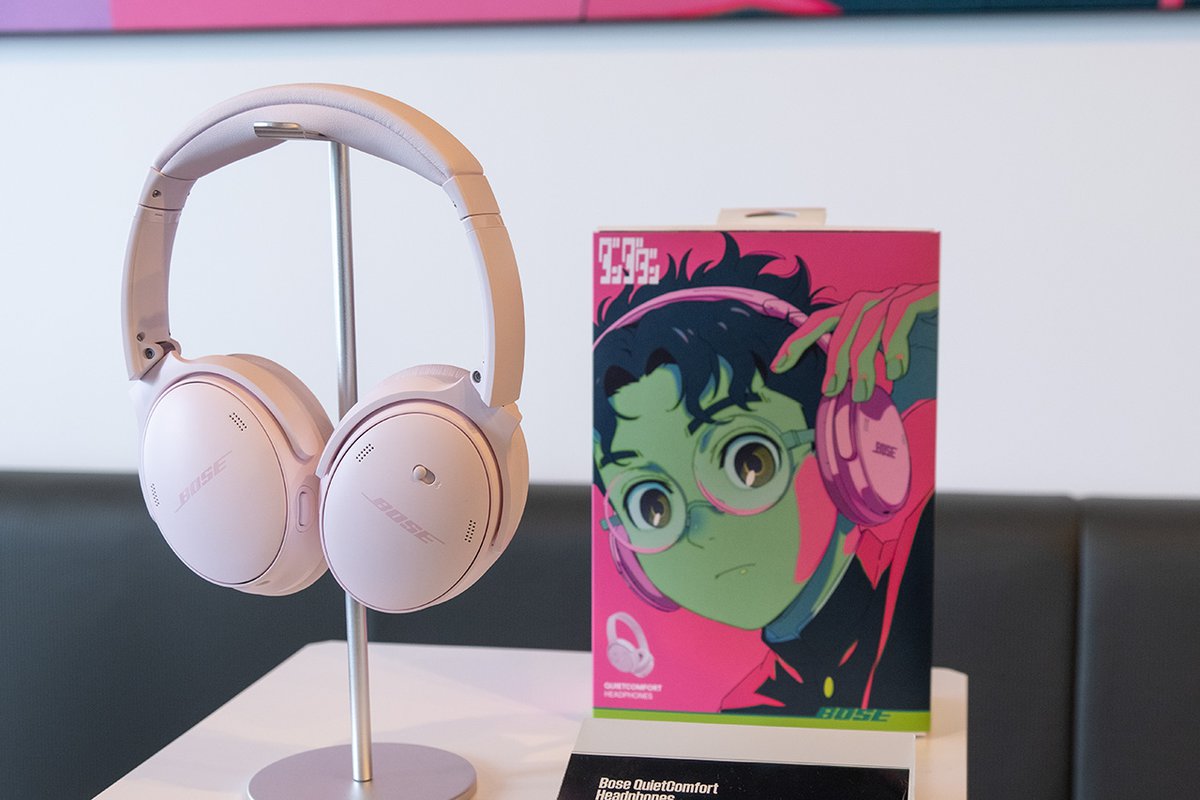 Dandadan x BOSE headphones/earbuds Collaboration announced. -Bose