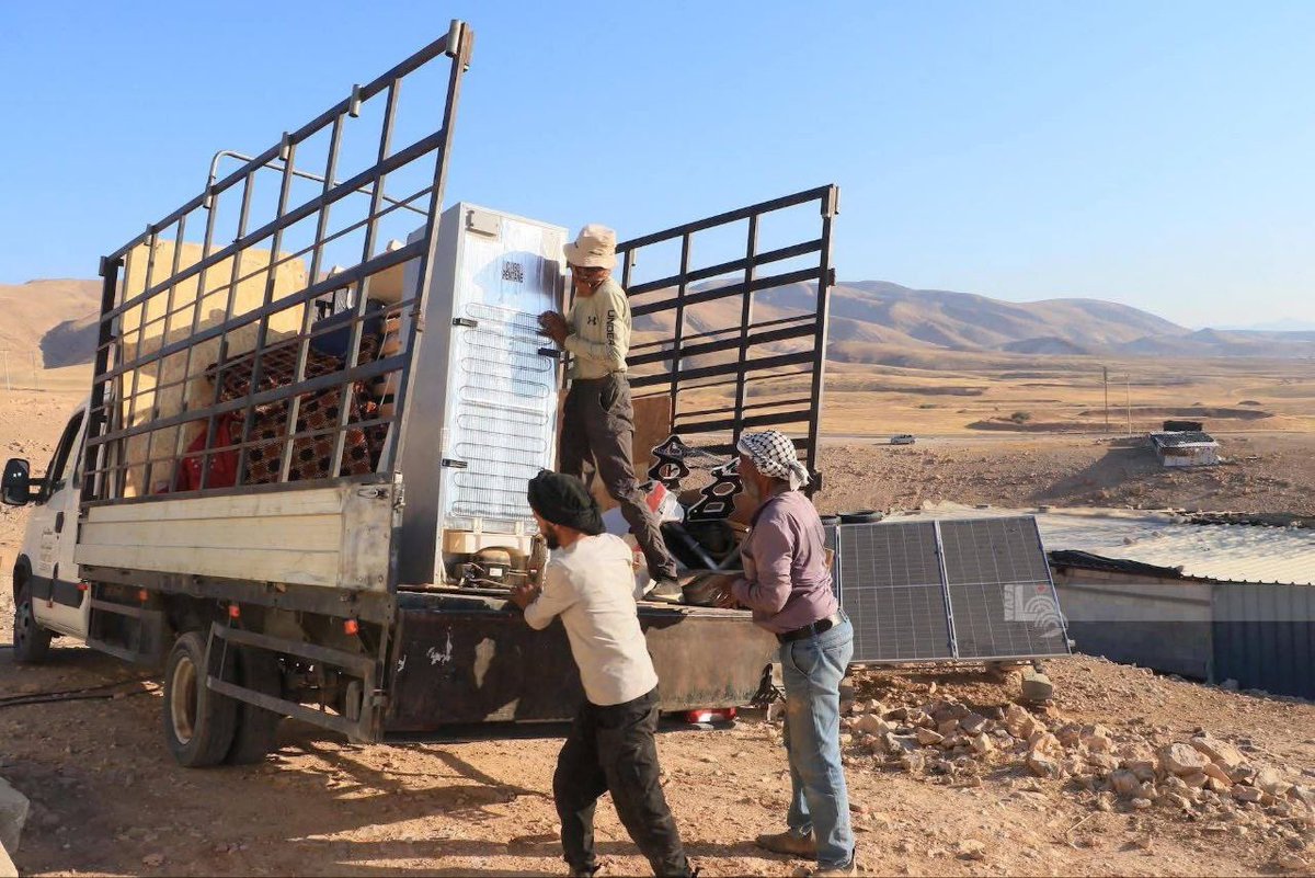 The residents of the Arab al-Mleihat Bedouin community north of Jericho in the occupied West Bank are forced to leave their tents due to repeated attacks and harassment by Israeli settlers and the Israeli occupation army.