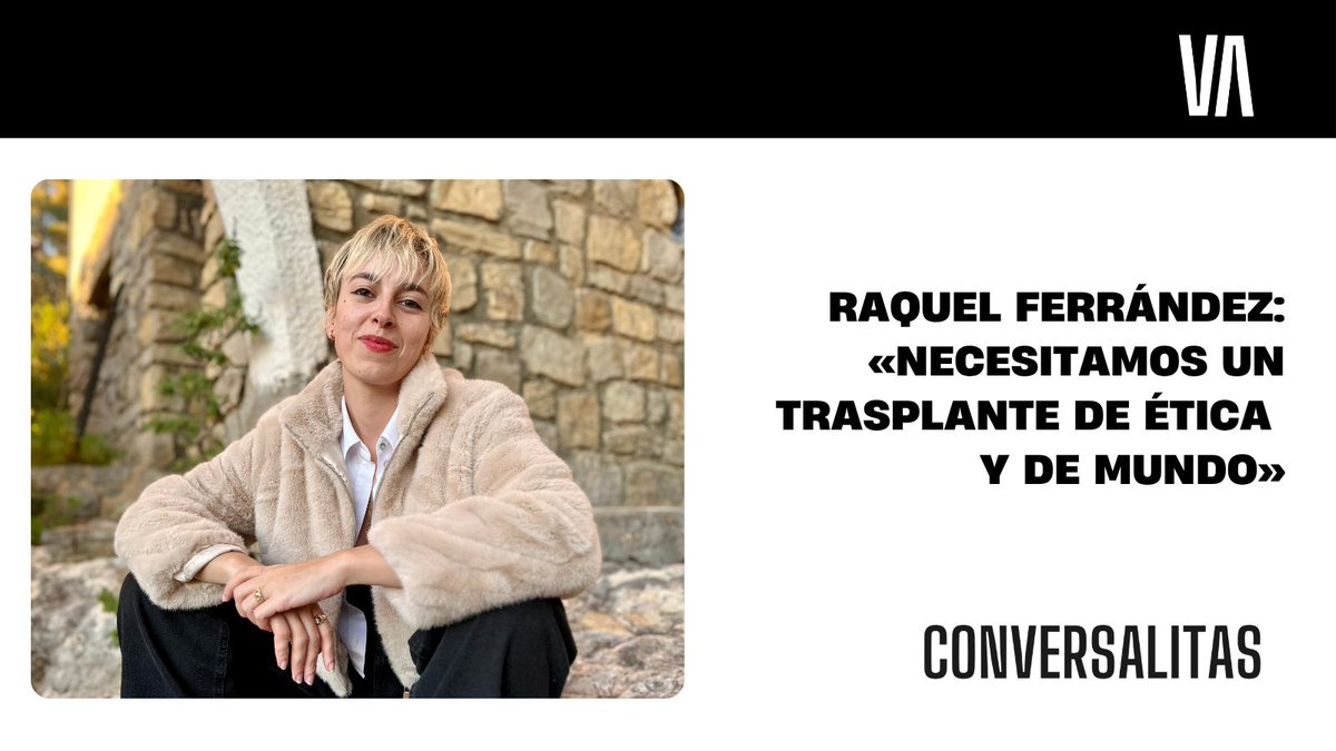 📰 Raquel Ferrández: «Necesitamos un trasplante de ética y de mundo».

Podéis leer la entrevista completa a la autora de 'Inmortalidad Digital' en #Conversalitas 👉 conversalitas.com/entrevistas/ra…